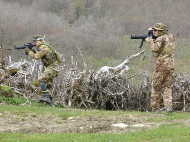 Attimo immortalato durante una partita nel campo di Summonte