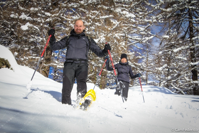  Schneeschuhe zur Bonatti-Hütte 