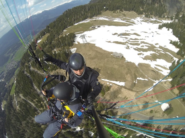 Con un poco di neve sotto i piedi