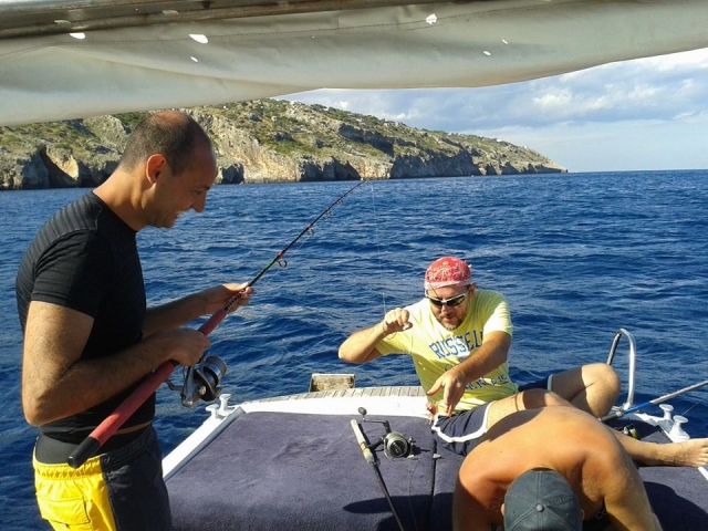  Preparing the boat