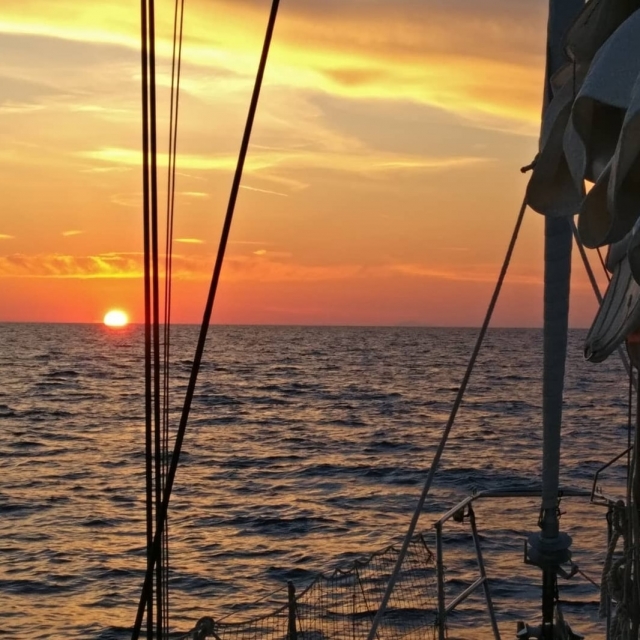  Bei Sonnenuntergang 