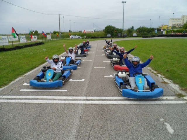 Gruppo in marcia