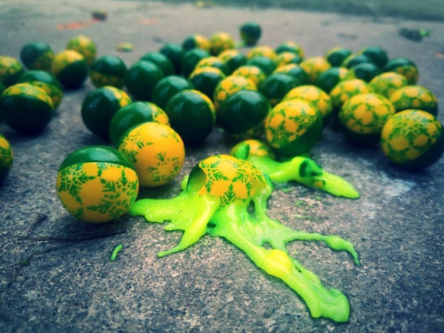 Bolas de pintura 