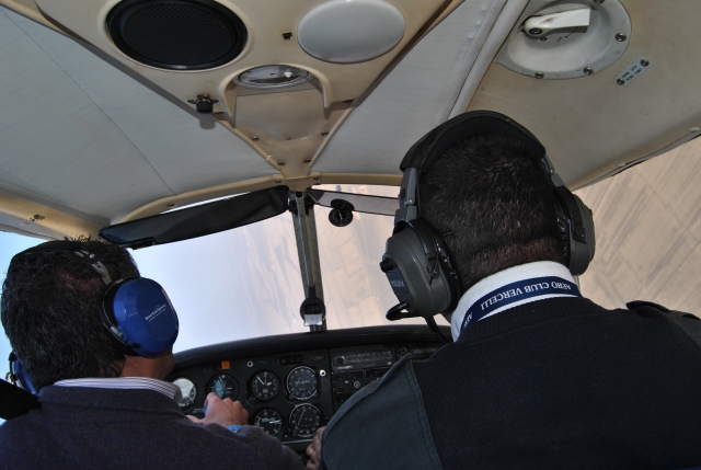  In flight 