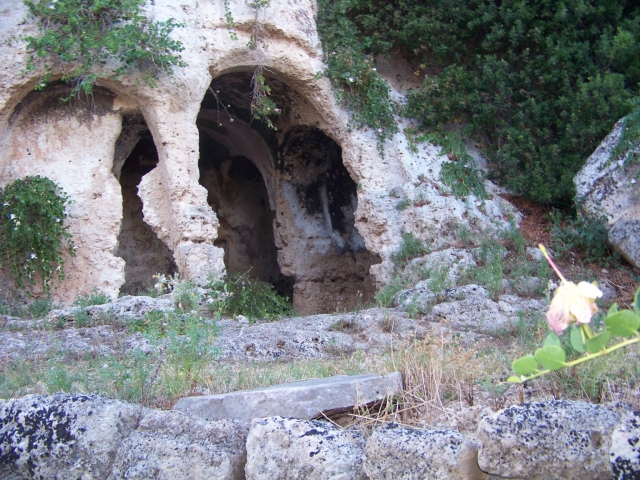 Entrance to the cave
