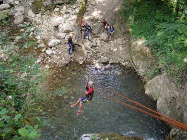 Canyoning San Fele