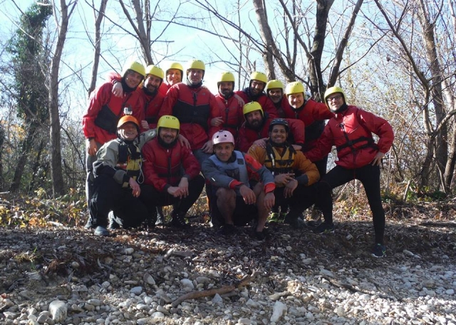  grupo de rafting 