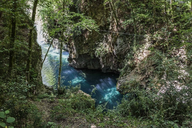 le gole blu