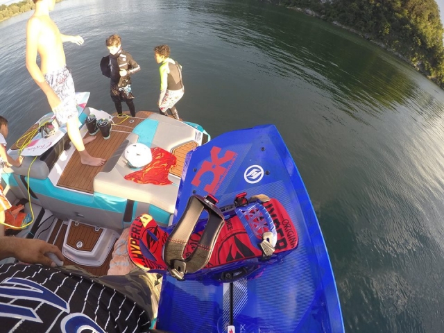Preparazione wakeboard