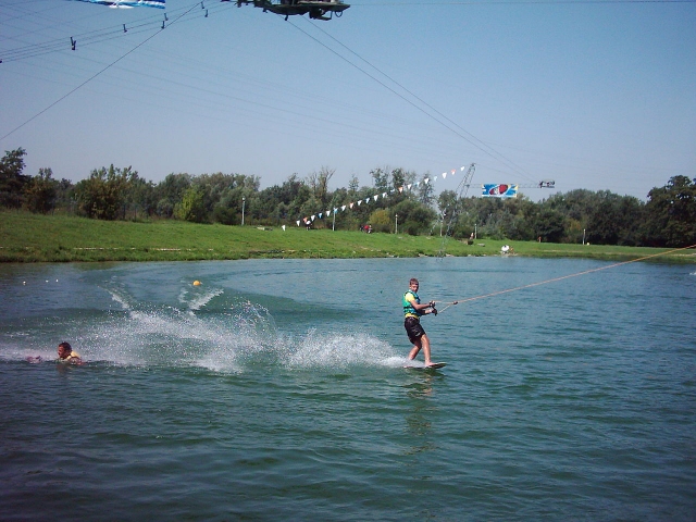 Prove di sci nautico