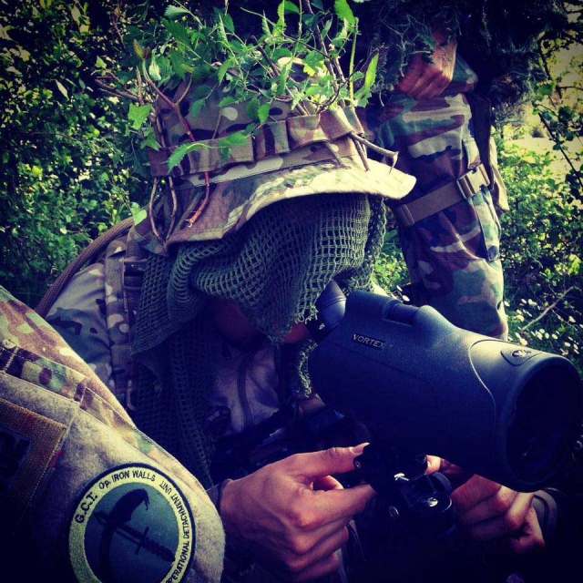  Taking aim 