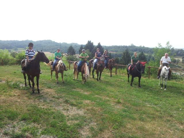 Passeggiata a cavallo 
