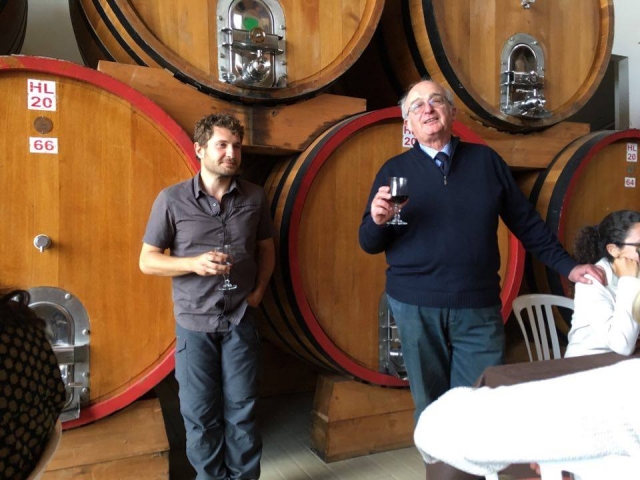 Assaggiando vini tipici dell'Etna