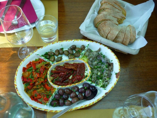 Un aperitivo mediterraneo 