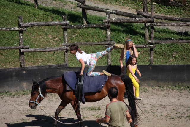 A contatto con il cavallo 