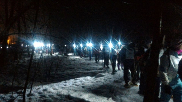  Sochoe de nieve nocturno -ciaspolata 