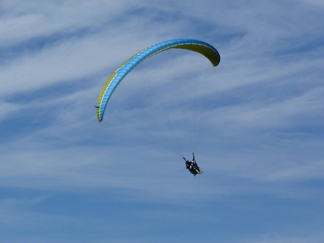 Volo in parapendio