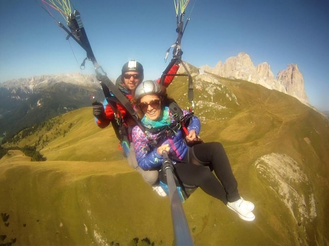 Selfie sulla Val di Fiemme