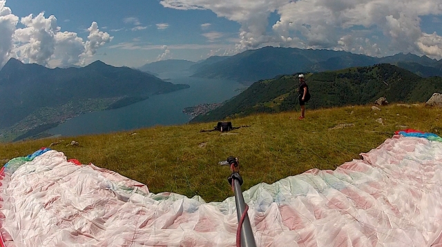  Der Blick beim Start