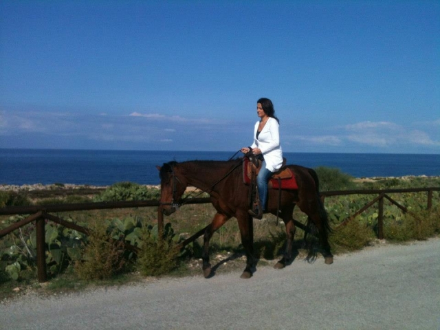 Passeggiata a cavallo