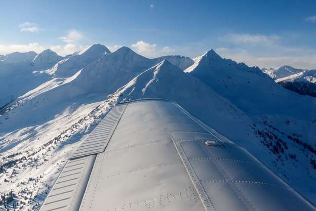 In volo sulle Dolomiti