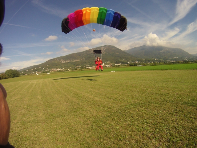 Atterraggio tandem