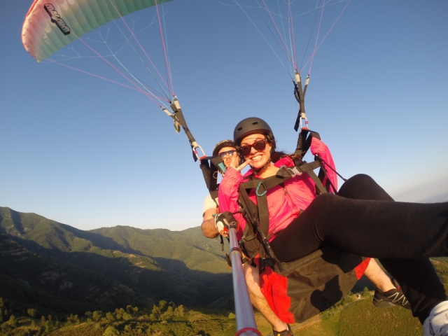 Volo tandem in parapendio