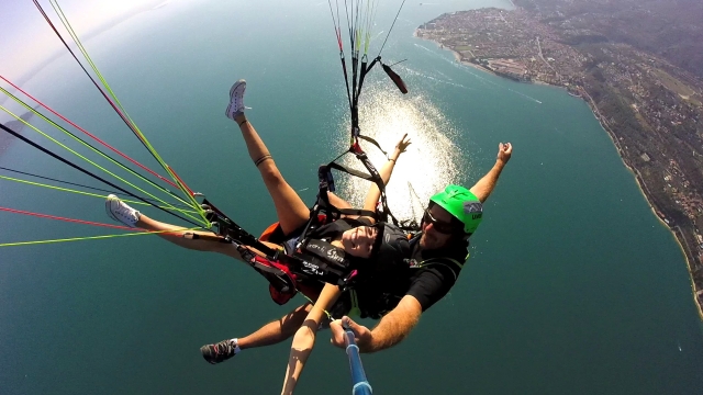  Paragliding on Garda 
