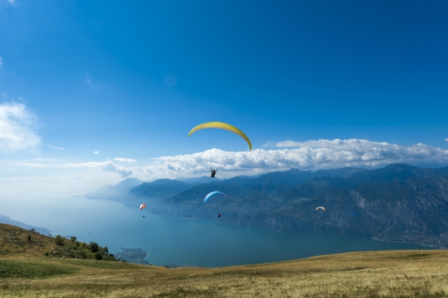 Parapendii sul Monte Baldo