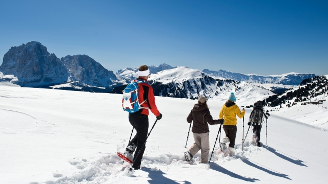 Passeggiata con le ciaspole