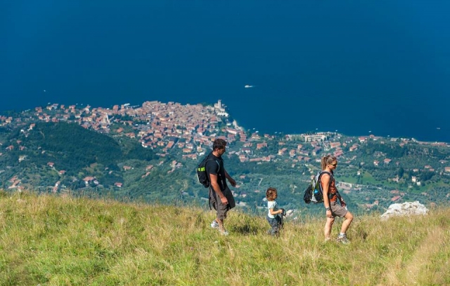 Passeggiata in famiglia