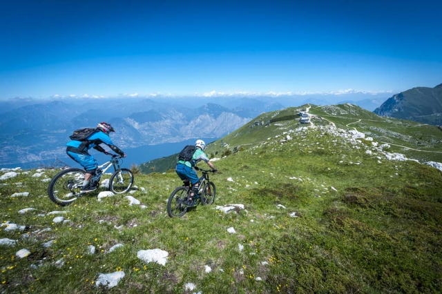Mountain bike sul Monte Baldo
