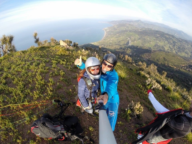 Esperienza in parapendio