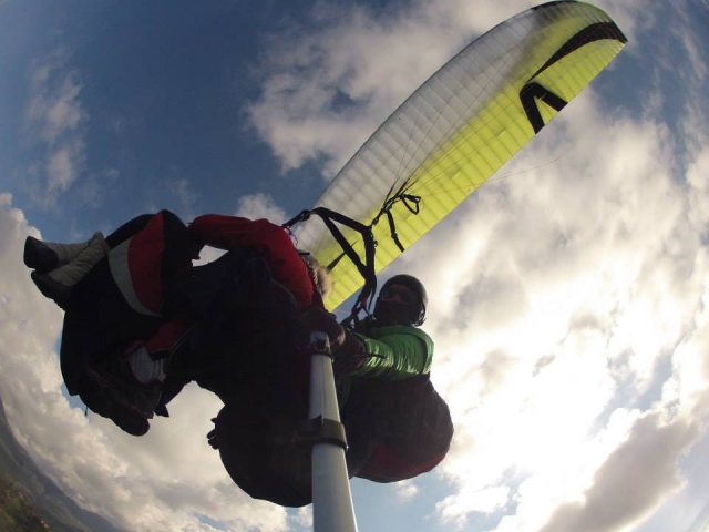 Attività di parapendio