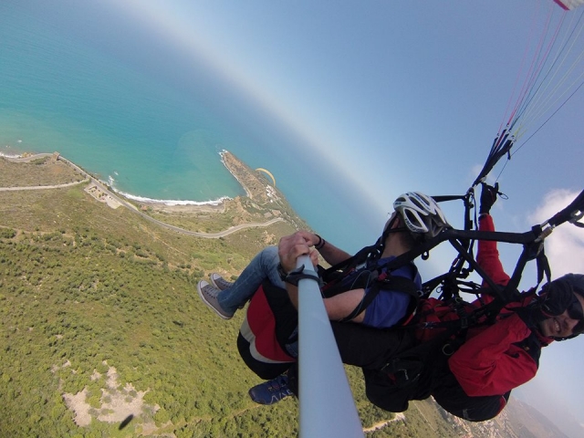 Parapendio biposto