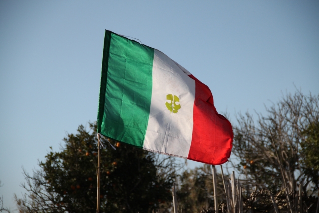 The flag to conquer