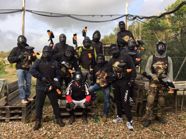 The paintball team