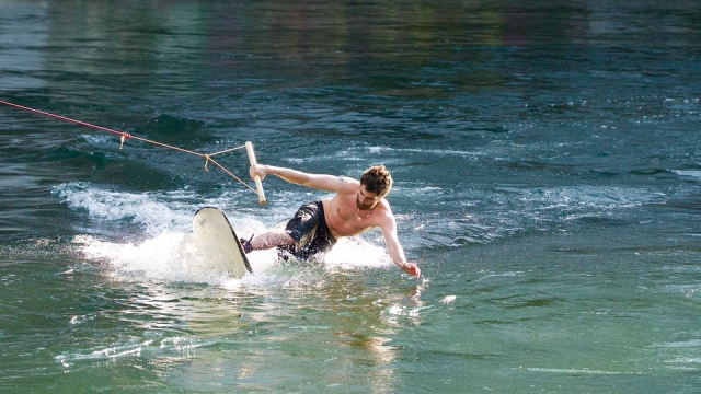  A curve with the wakeboard