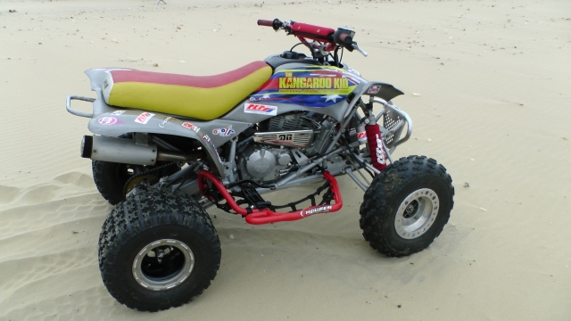 Quad in spiaggia 
