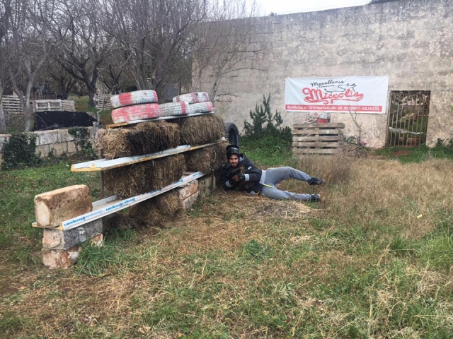 Uno dei campi di FAS Armi Paintball