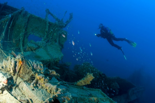 Durante l' immersione