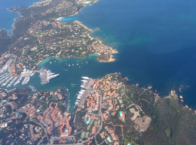  Flying over Portocervo 
