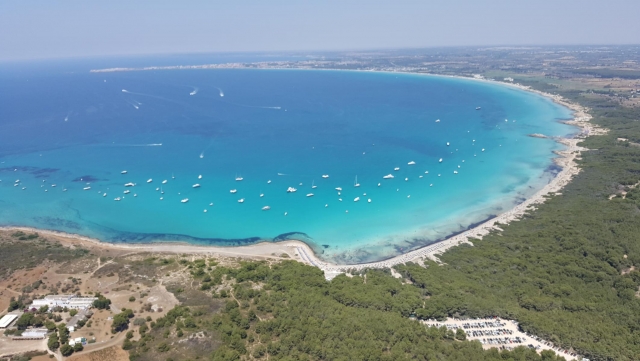  Das Blau und das Meer von oben
