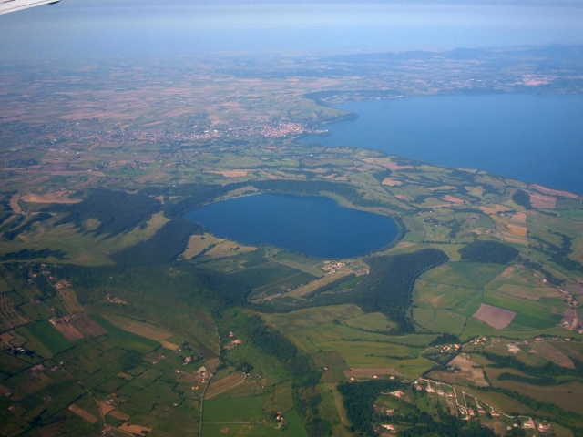 Vista del lago di Como   