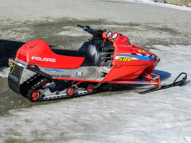  Beautiful snowmobile 