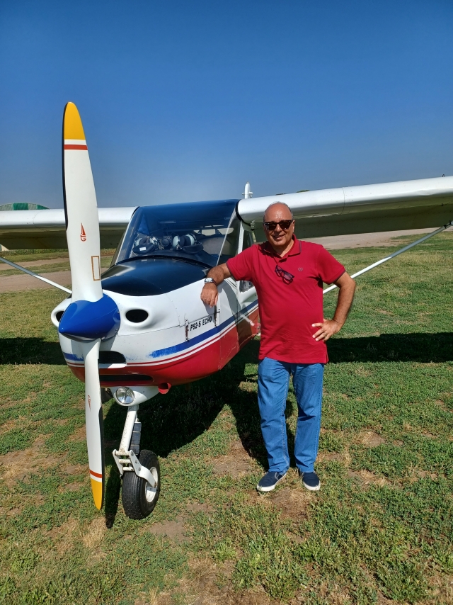 Opinión de Silvia sobre Piloto durante 1 día en un avión en Tivoli 1H