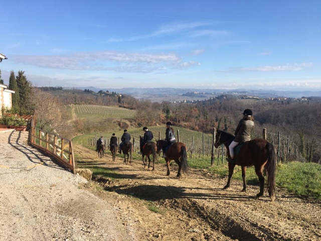 Passeggiata a cavallo