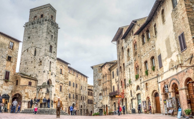  Das wunderschöne San Gimignano 