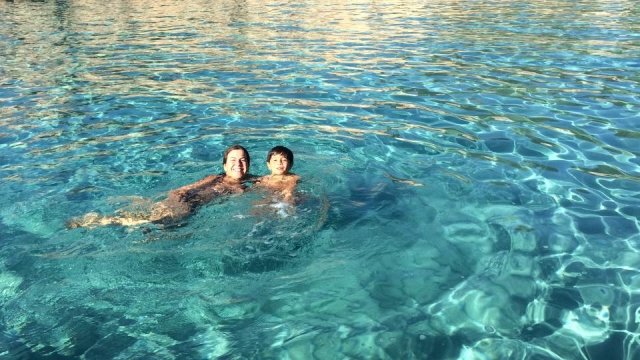  A dip in the blue 