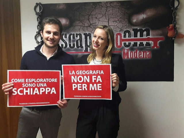 la coppia in sfida